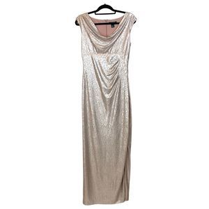 Lauren Ralph Lauren Metallic Maxi Dress